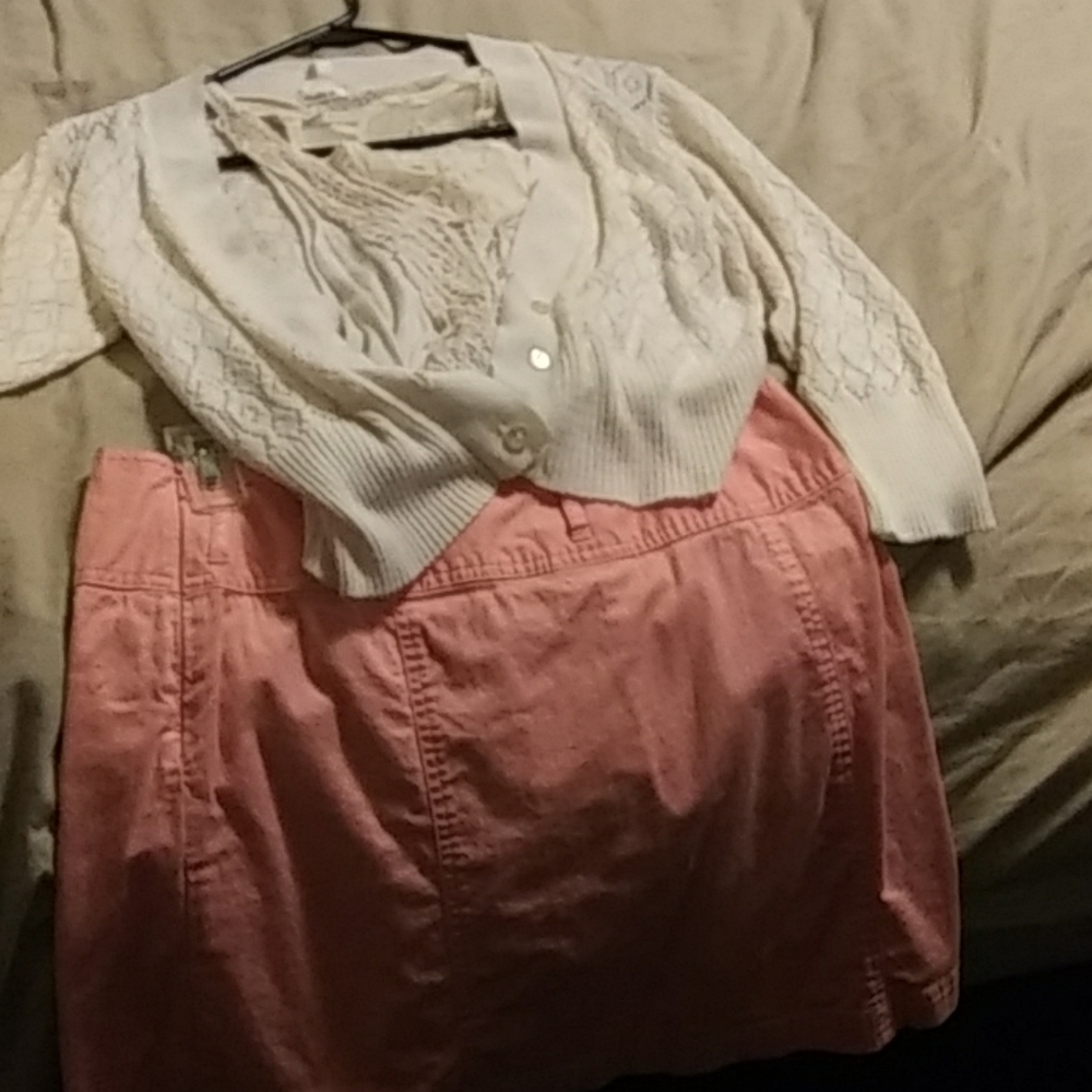 Sweater/skirt combo